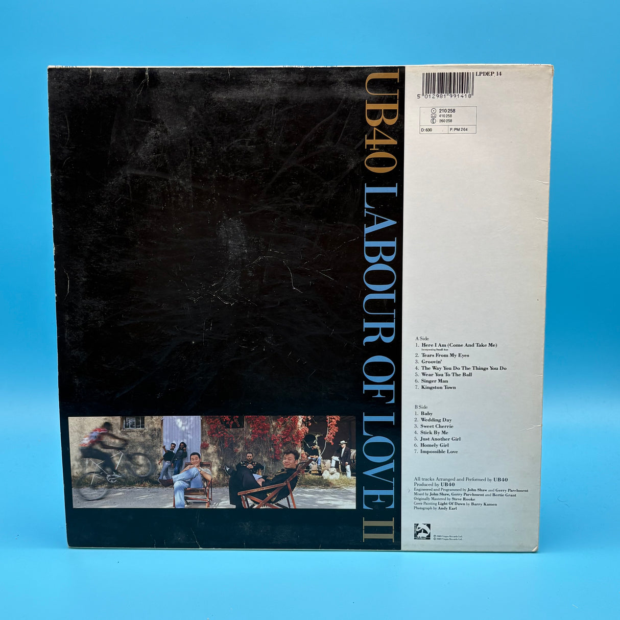 UB40 - Labour Of Love II Vinyl