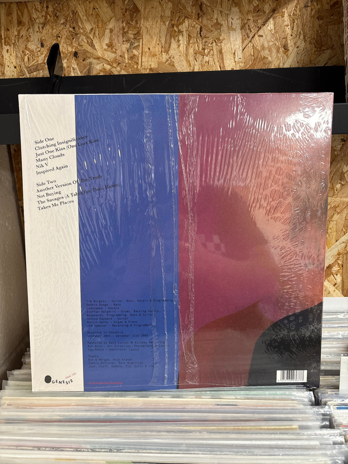 Tim Burgess - As I Was Now - Blue VINYL