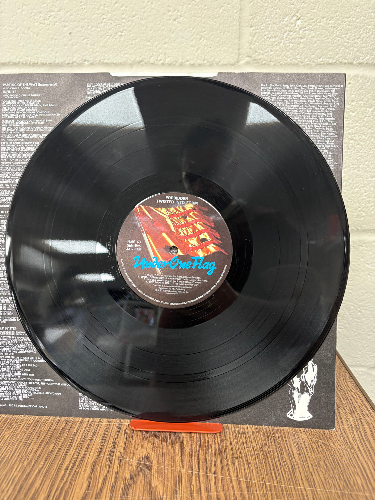 Forbidden - Twisted Into Form - VINYL