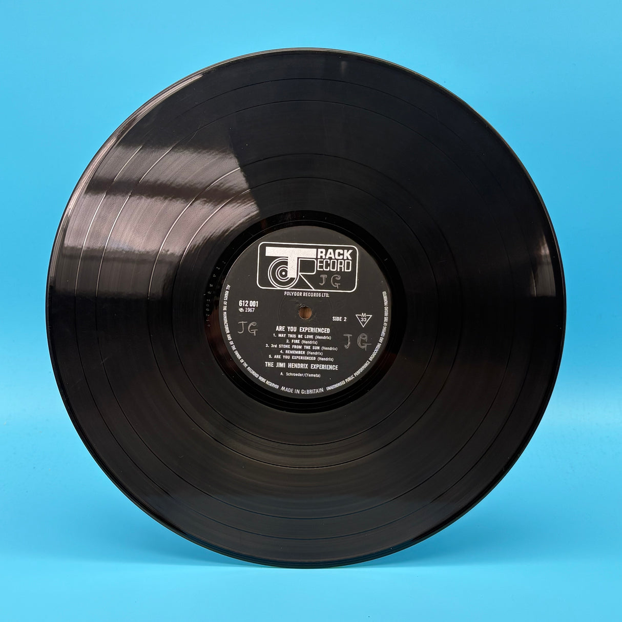 Jimi Hendrix - Are You Experienced Double Laminated Sleeve Mono Vinyl