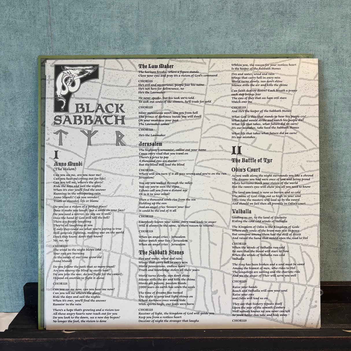 Black Sabbath - TYR - UK First Press - Signed - VINYL