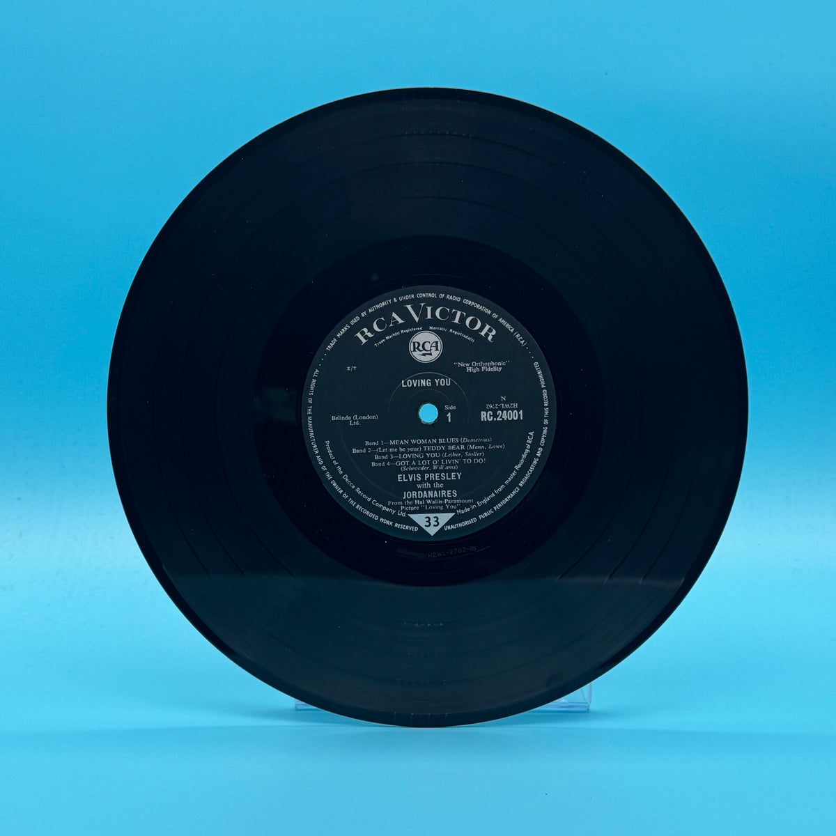 Elvis Presley - Loving You 10" Vinyl