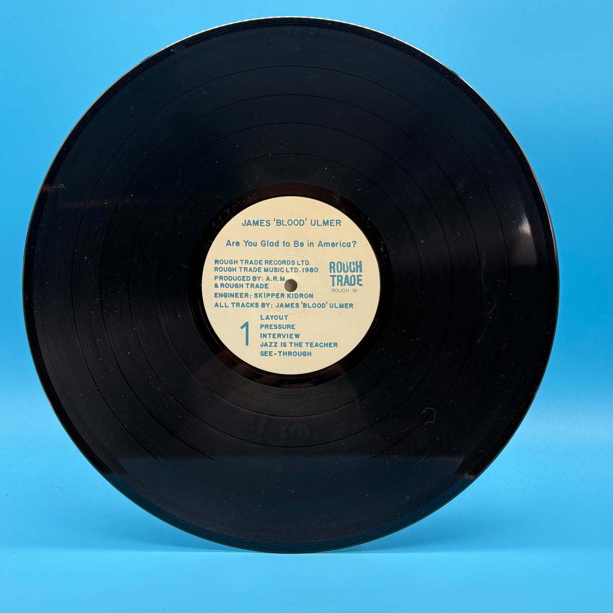 James 'Blood' Ulmer - Are You Glad To Be In America? Vinyl