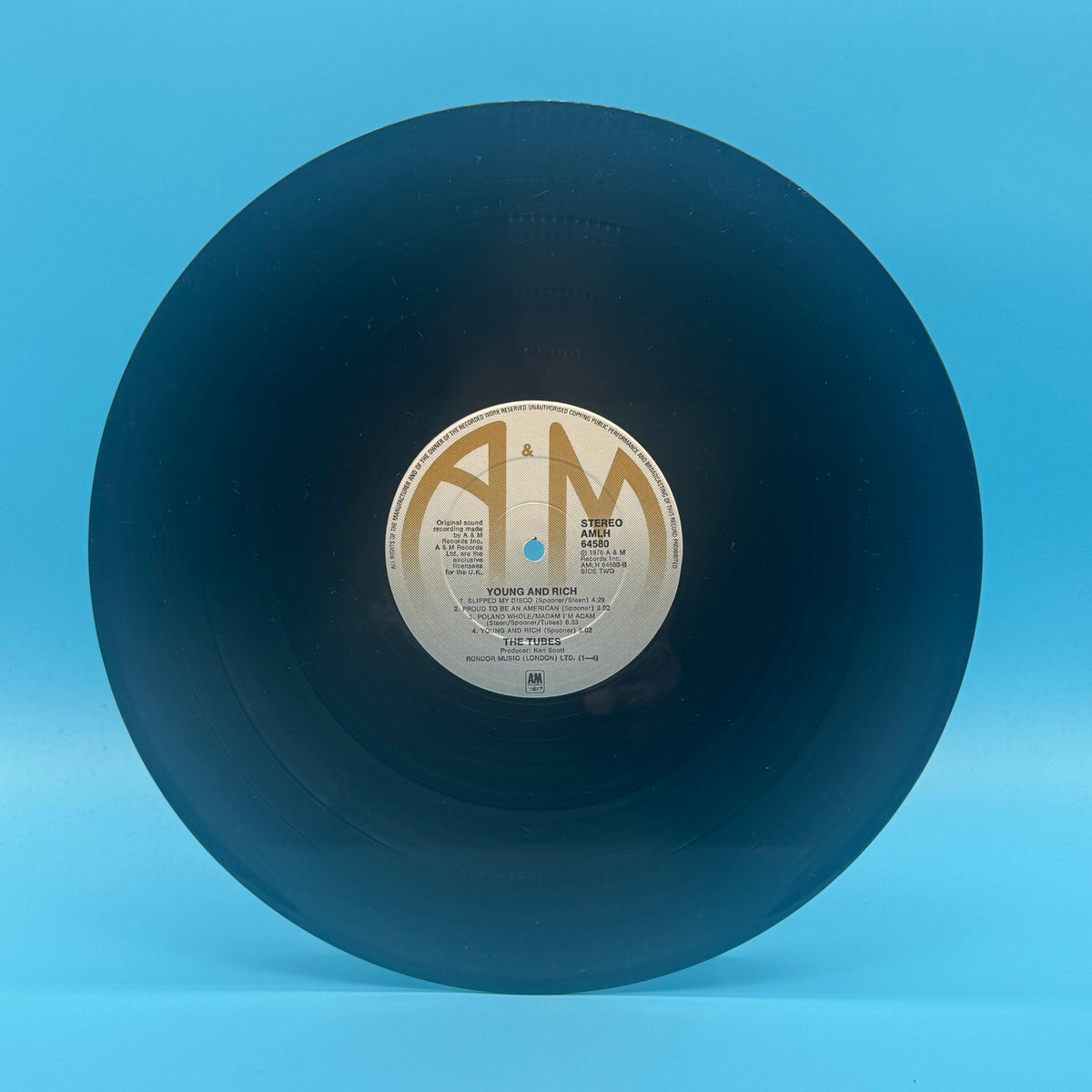 The Tubes - Young And Rich Vinyl