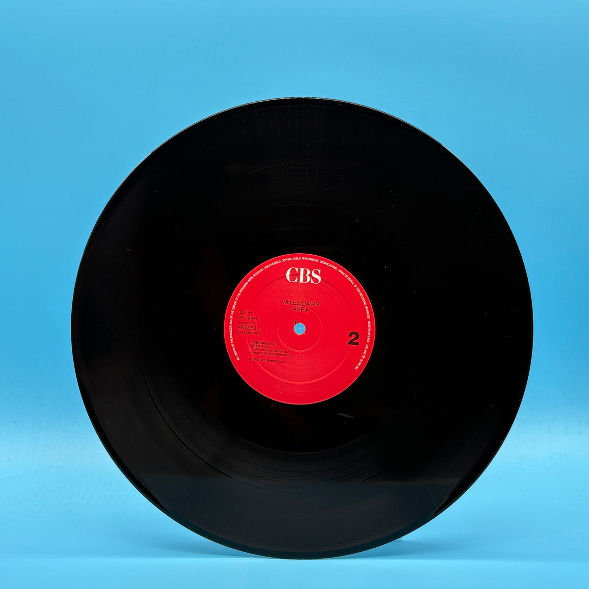 Miles Davis - Aura Original UK Vinyl