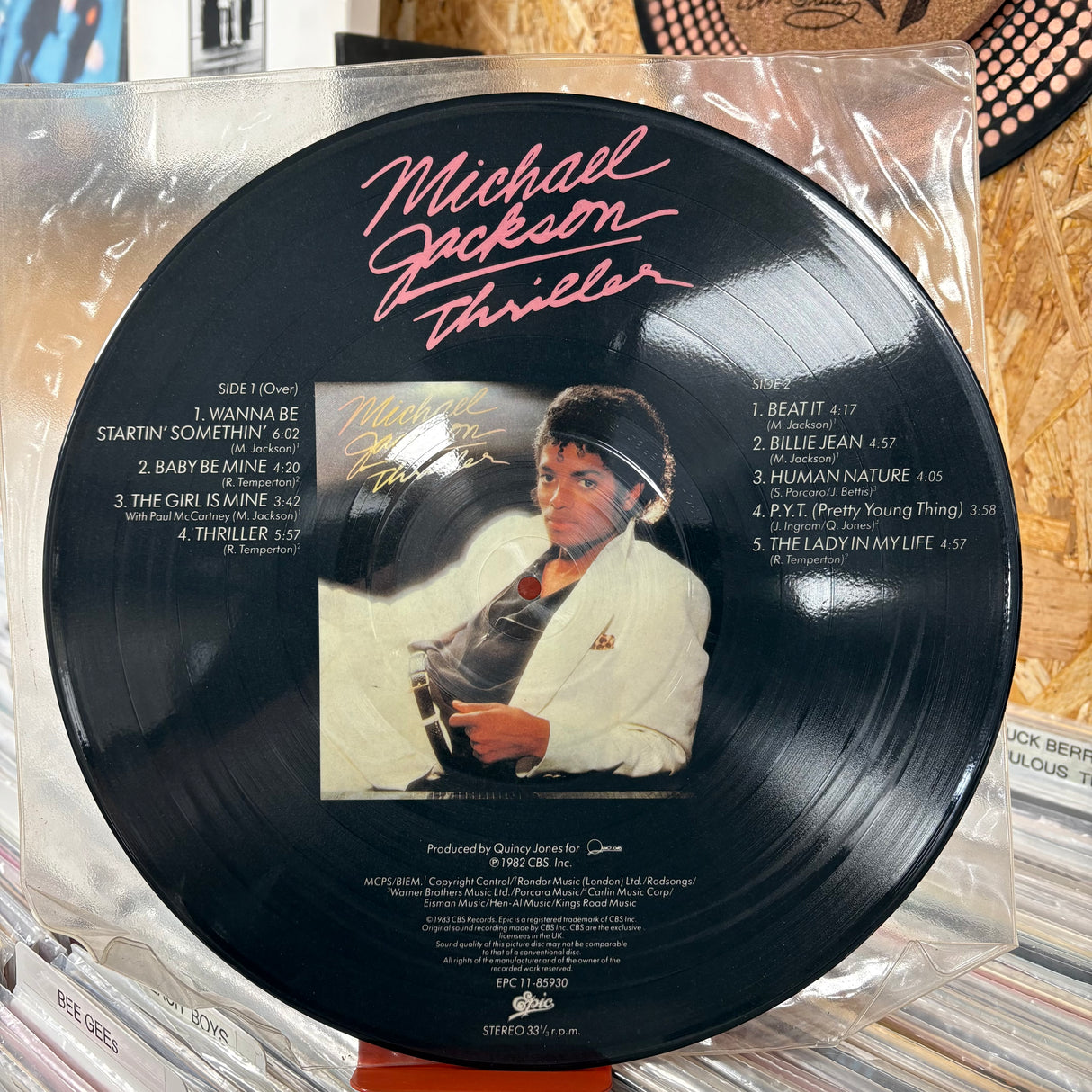 Michael Jackson - Thriller - Original Picture Disc - VINYL