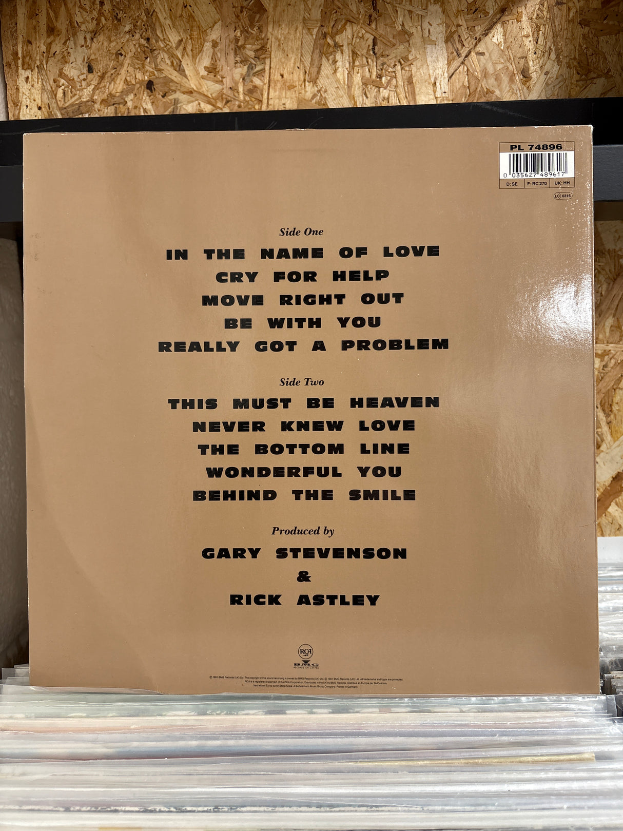 Rick Astley - Free - VINYL