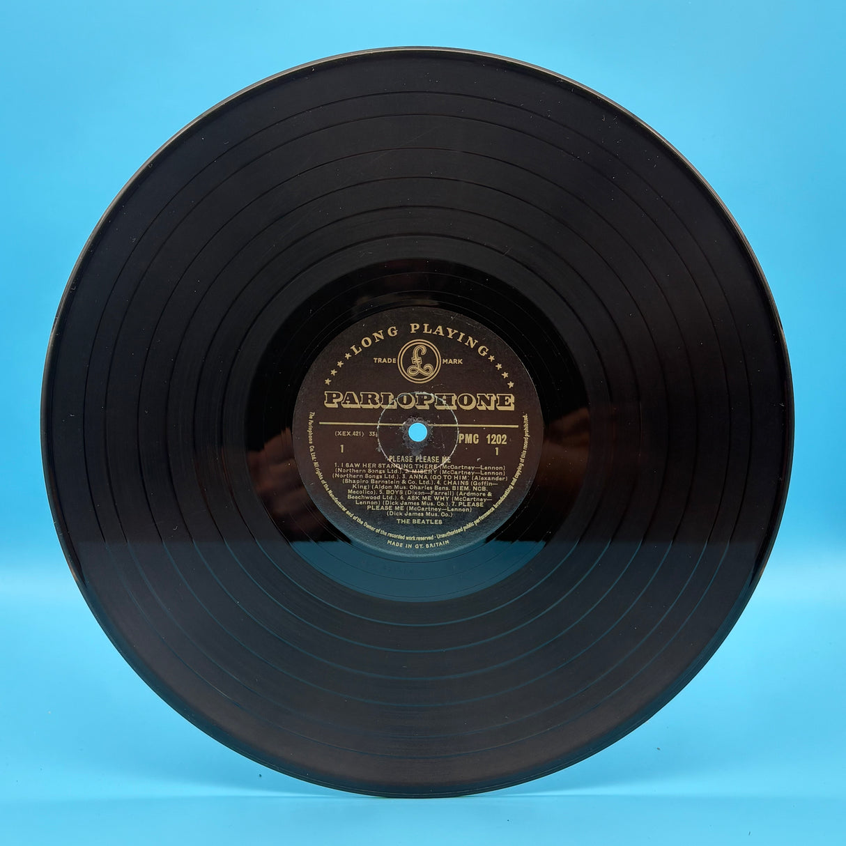 The Beatles - Please Please Me Gold Mono Vinyl