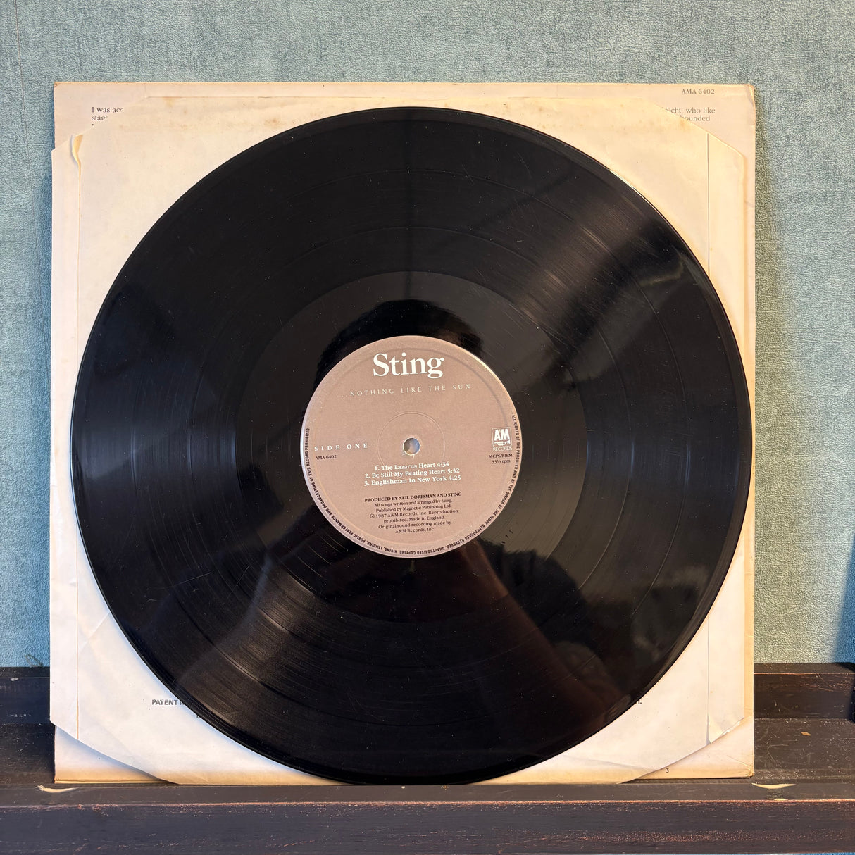 Sting - …Nothing Like The Sun - VINYL