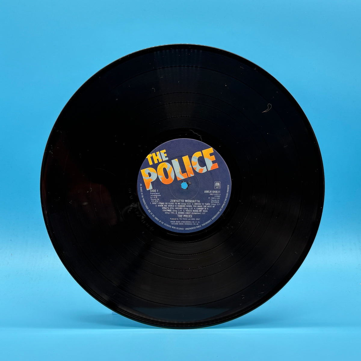 The Police - Zenyatta Mondatta Vinyl