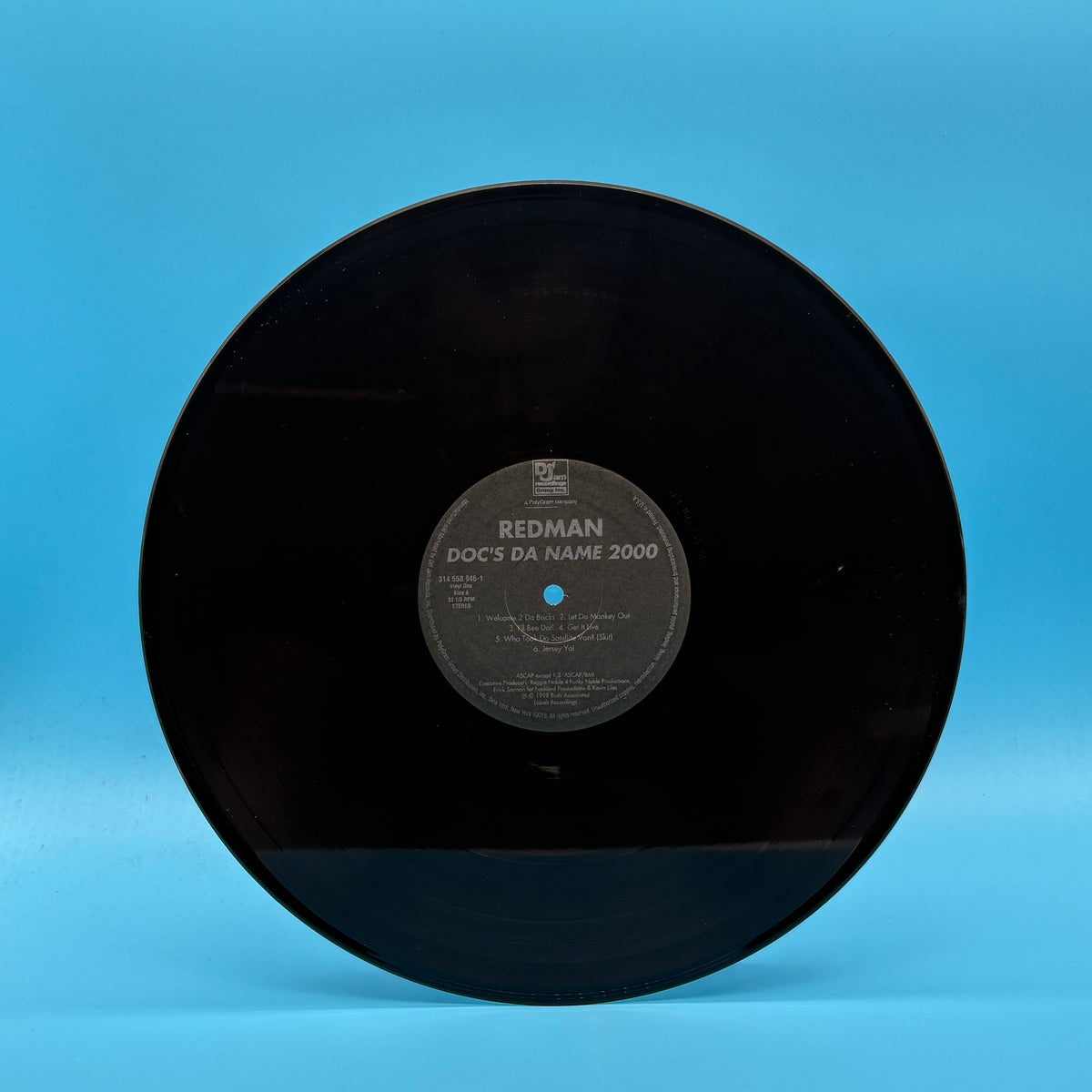 Redman - Doc's Da Name 2000 Original 1998 Vinyl