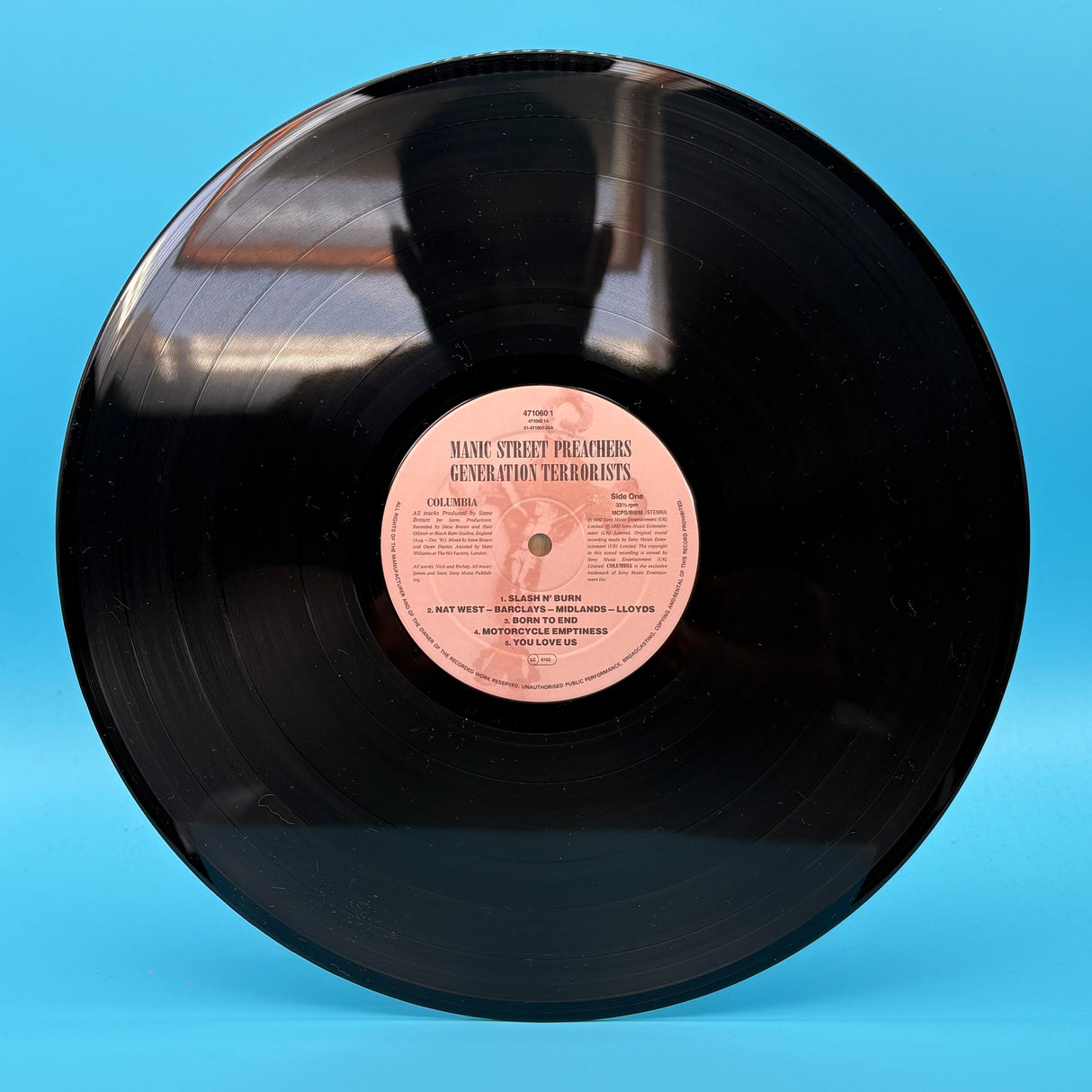 Manic Street Preachers - Generation Terrorist First Press Vinyl