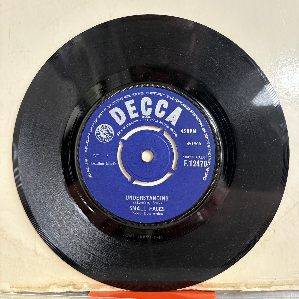 Small Faces - All Or Nothing Vinyl