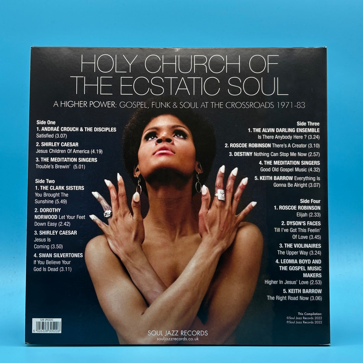 Holy Church Of The Ecstatic Soul - A Higher Power: Gospel, Funk & Soul At The Crossroads 1971-83 Red Vinyl