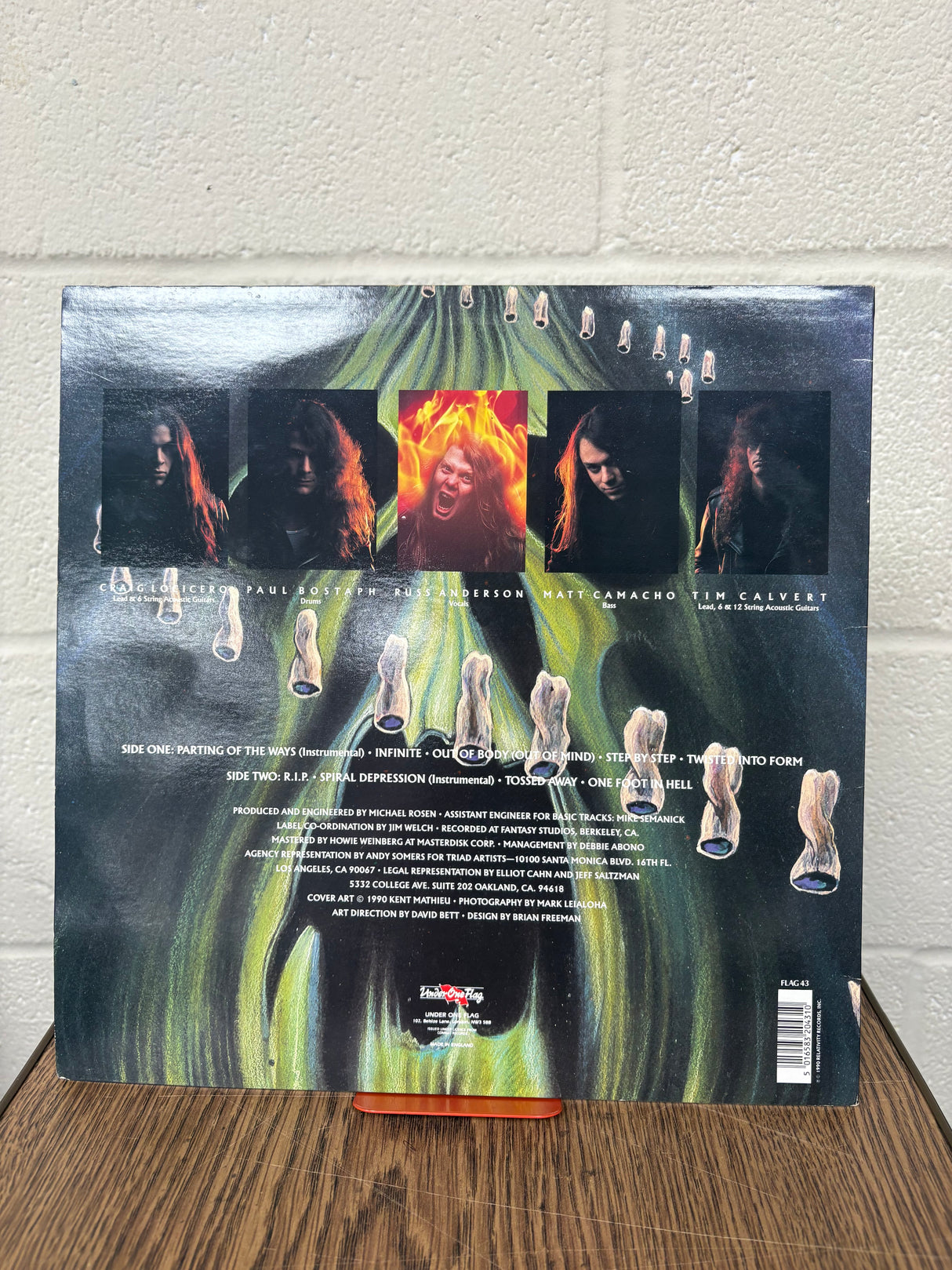 Forbidden - Twisted Into Form - VINYL