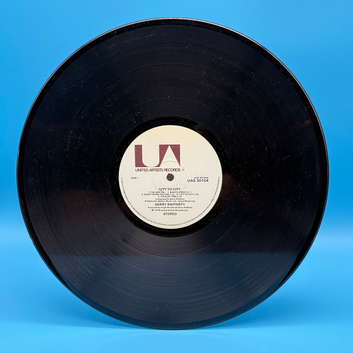 Gerry Rafferty - City to City United Artists Vinyl
