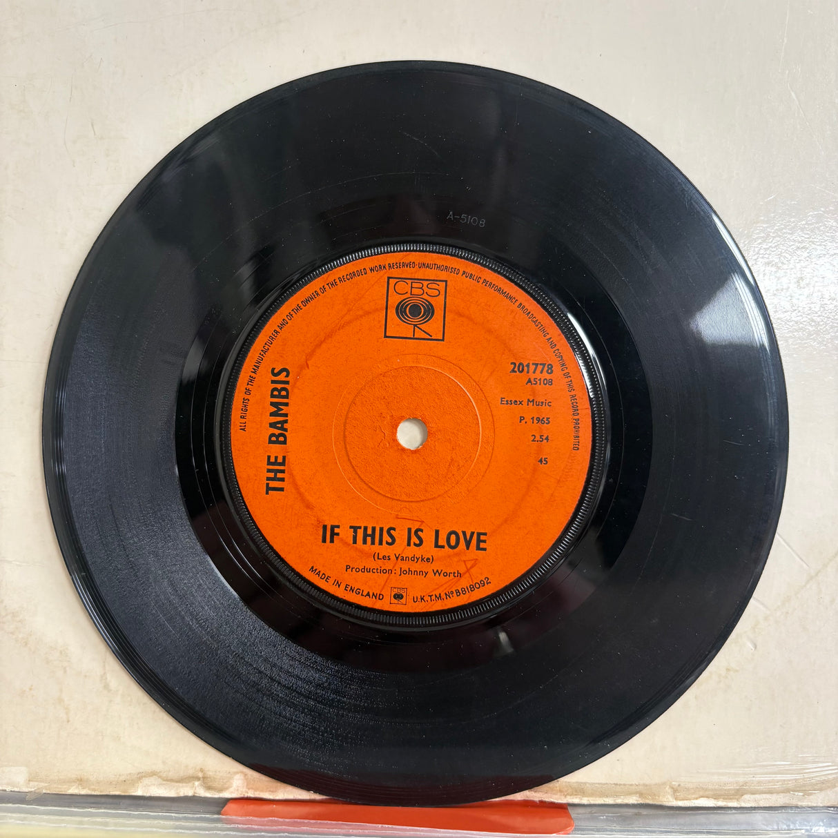 The Bambis - Baby Blue Vinyl