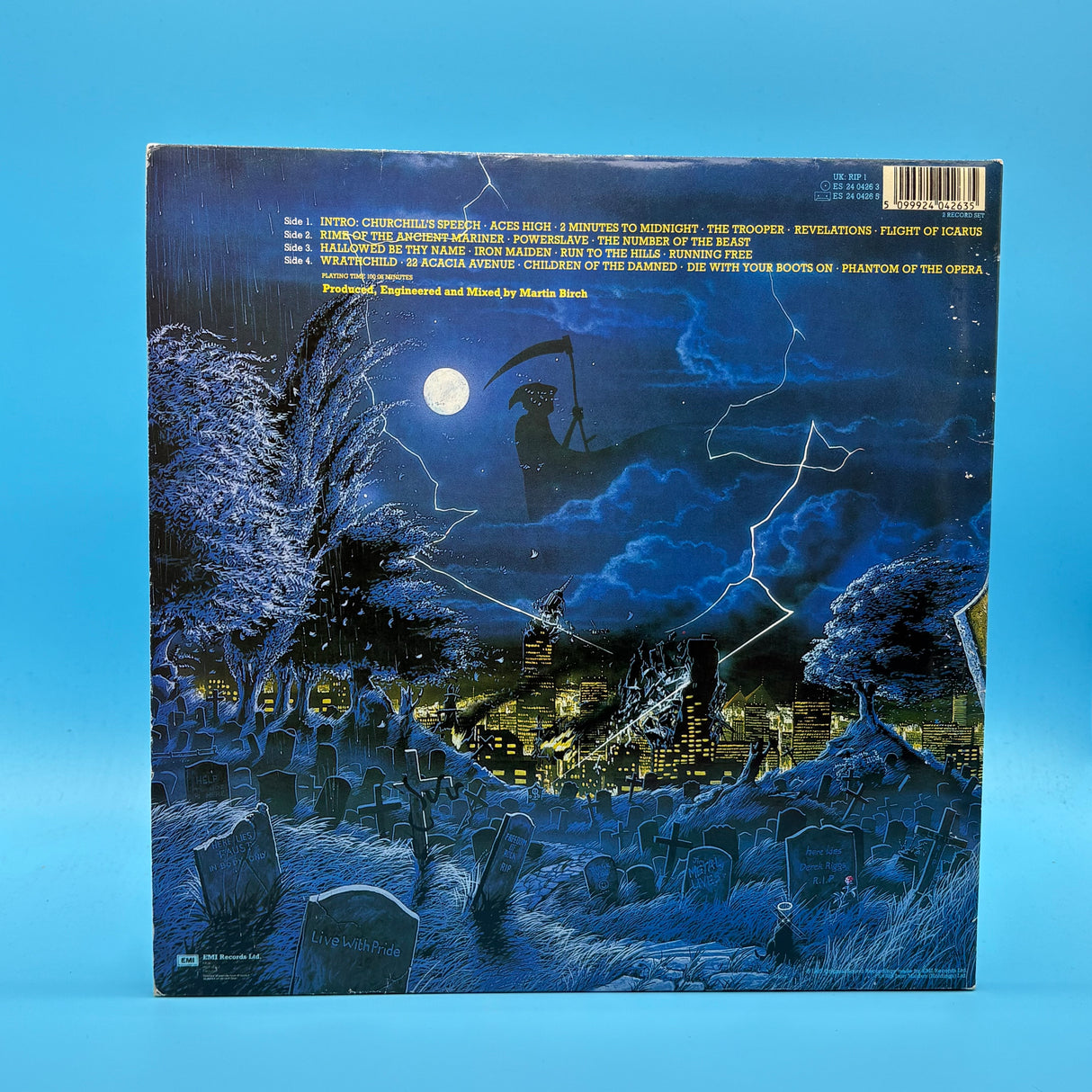 Iron Maiden - Live After Death Original Vinyl