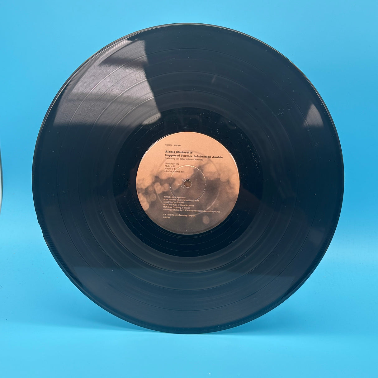 Alanis Morissette - Supposed Former Infatuation Junkie Original Vinyl
