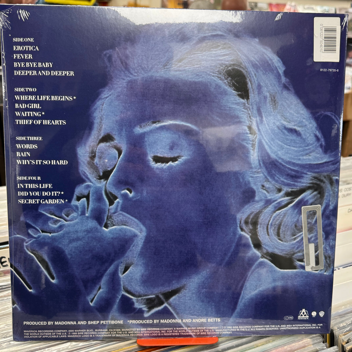 Madonna - Erotica - White Vinyl - Sainsbury’s Exclusive - SEALED