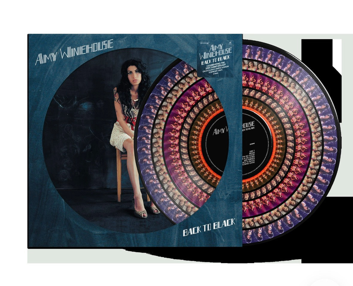 Amy Winehouse - Back In Black 20 Zoetrope Vinyl