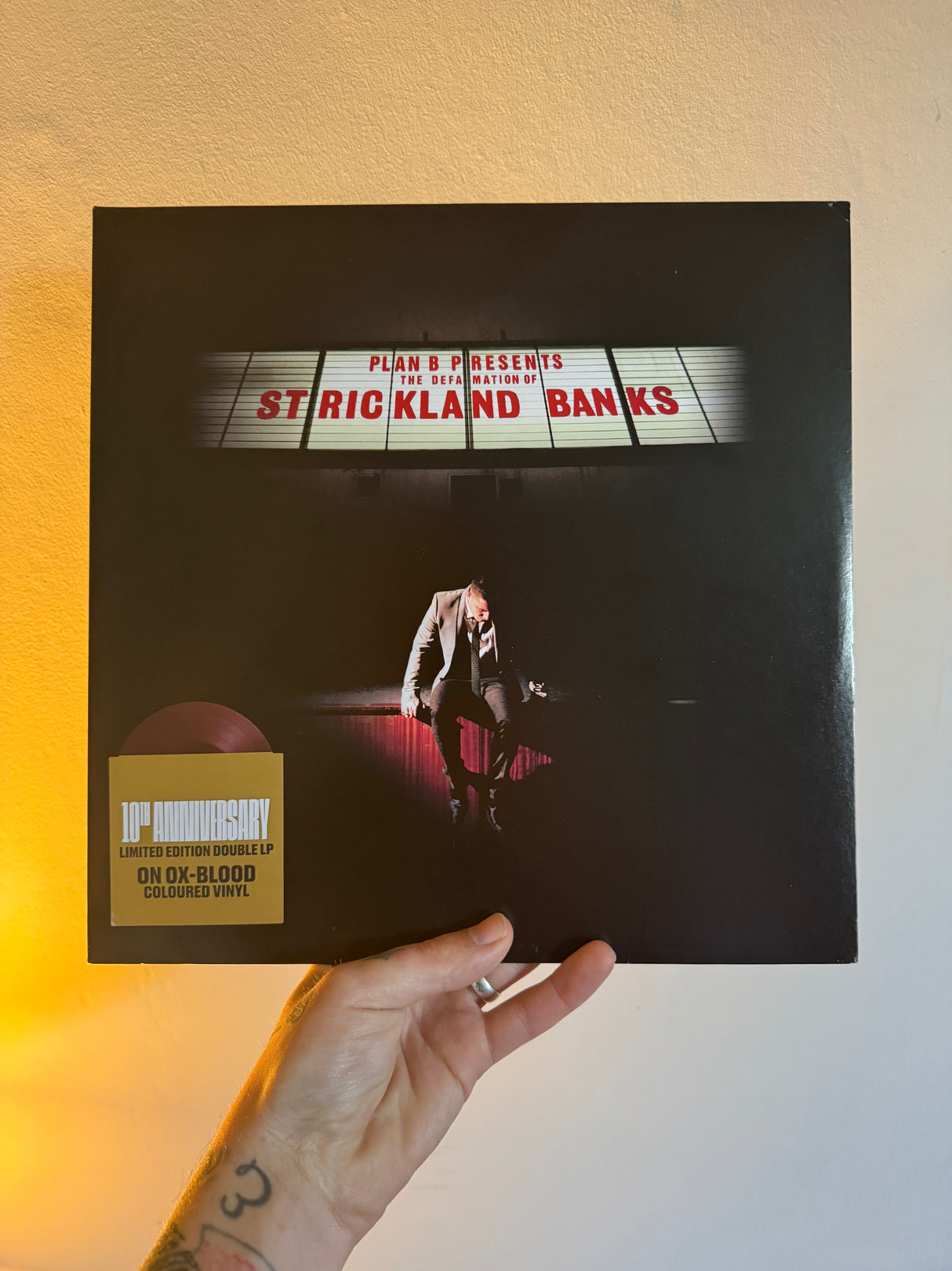 Plan B - The Defamation of Strickland Band - 10th Anniversary OxBlood - EX