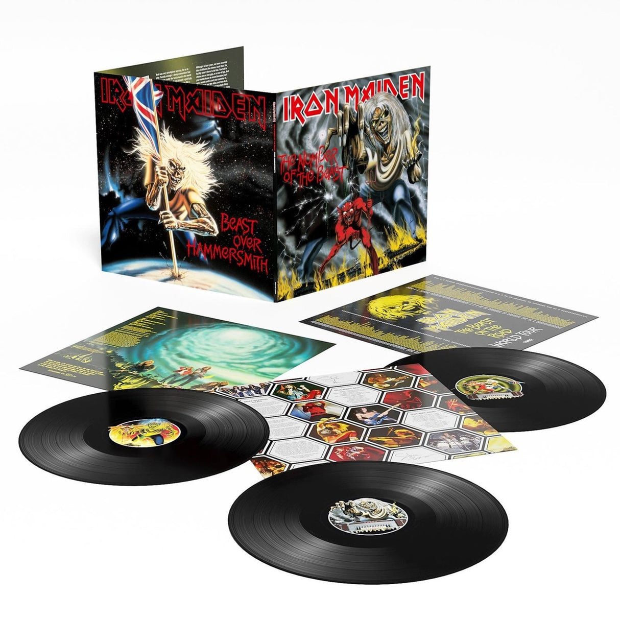Iron Maiden - The Number of the Beast & Beast Over Hammersmith - VINYL