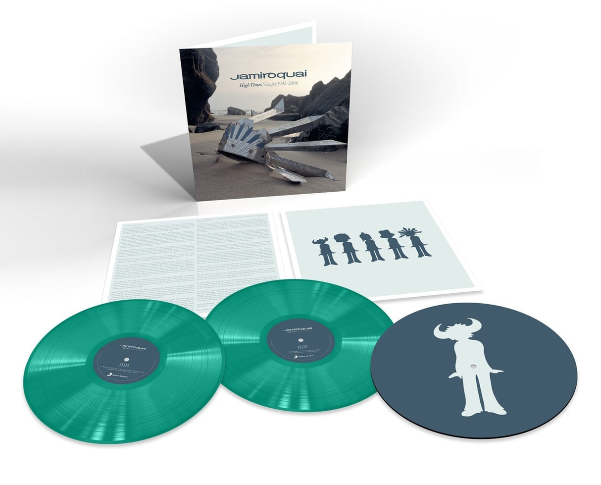 Jamiroquai - High Times - Singles 1992-2006 - Numbered Green Marble VINYL