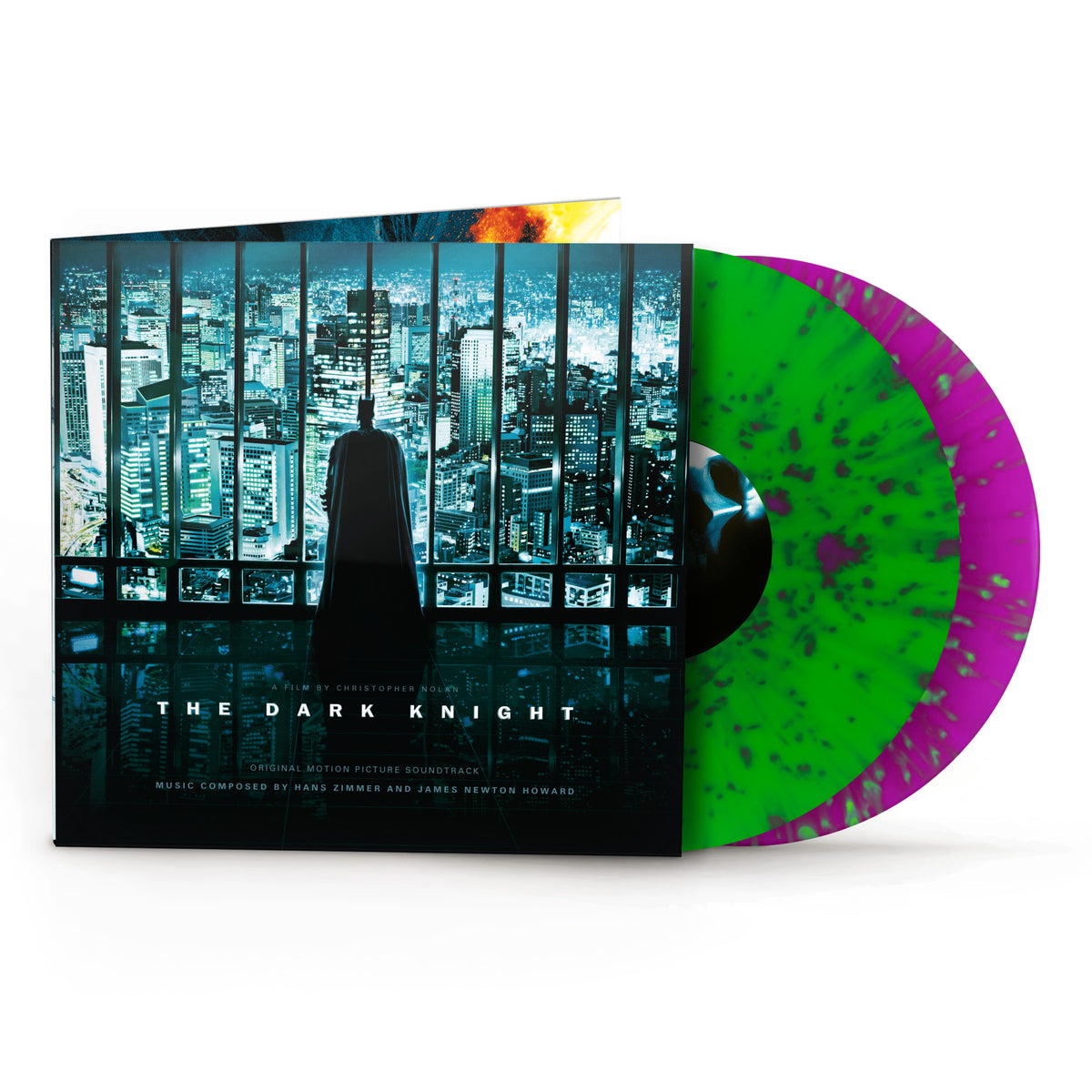 Hans Zimmer & James Newton Howard - The Dark Knight (Original Motion Picture Soundtrack) Coloured Vinyl