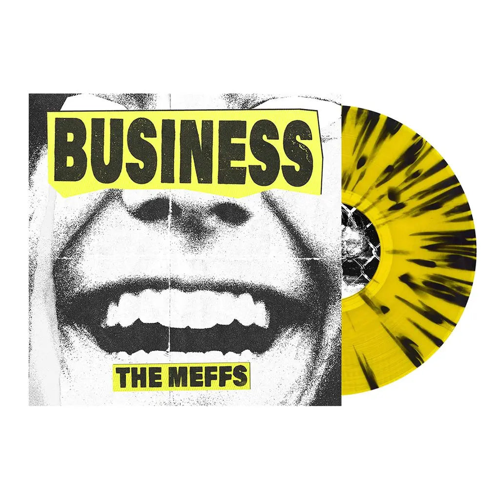 The Meffs - Business - Vinyl/Ticket Bundle - Exclusive Rockabuy Scratch Edition Vinyl