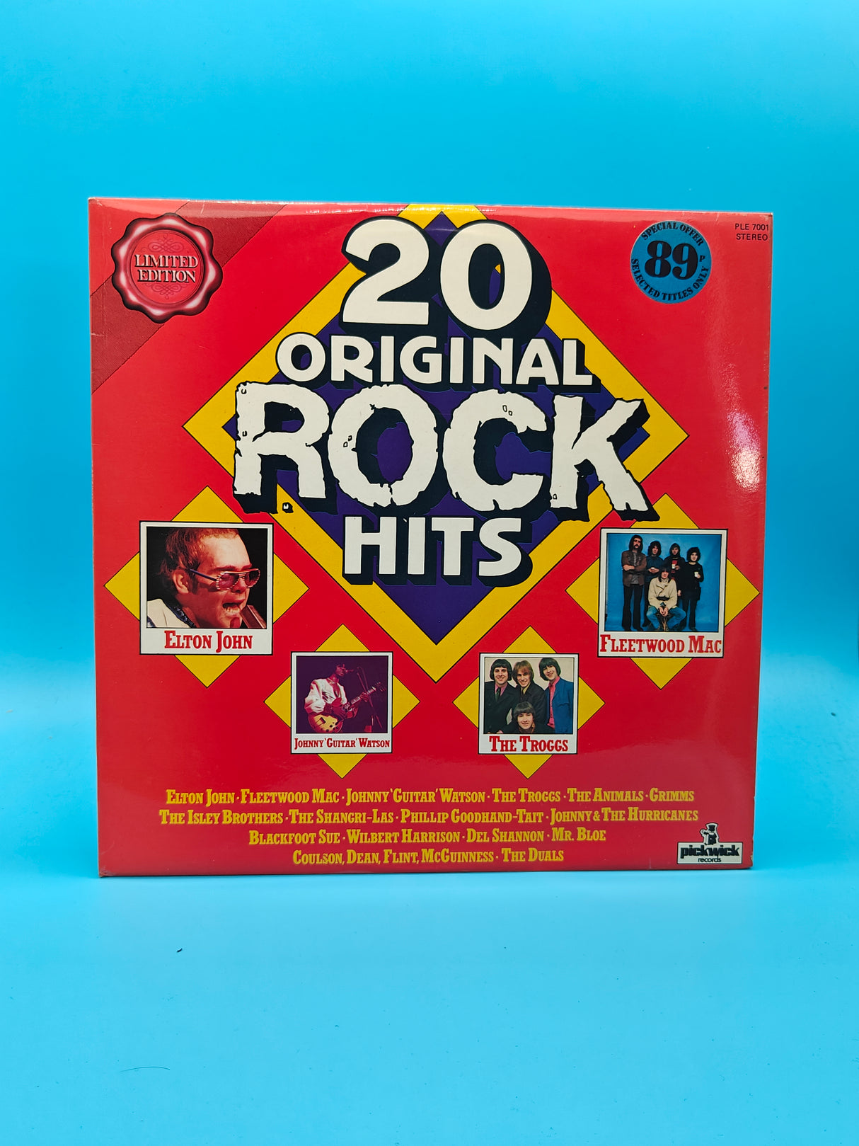 Compilation Vinyl - 20 Original Rock Hits Vinyl