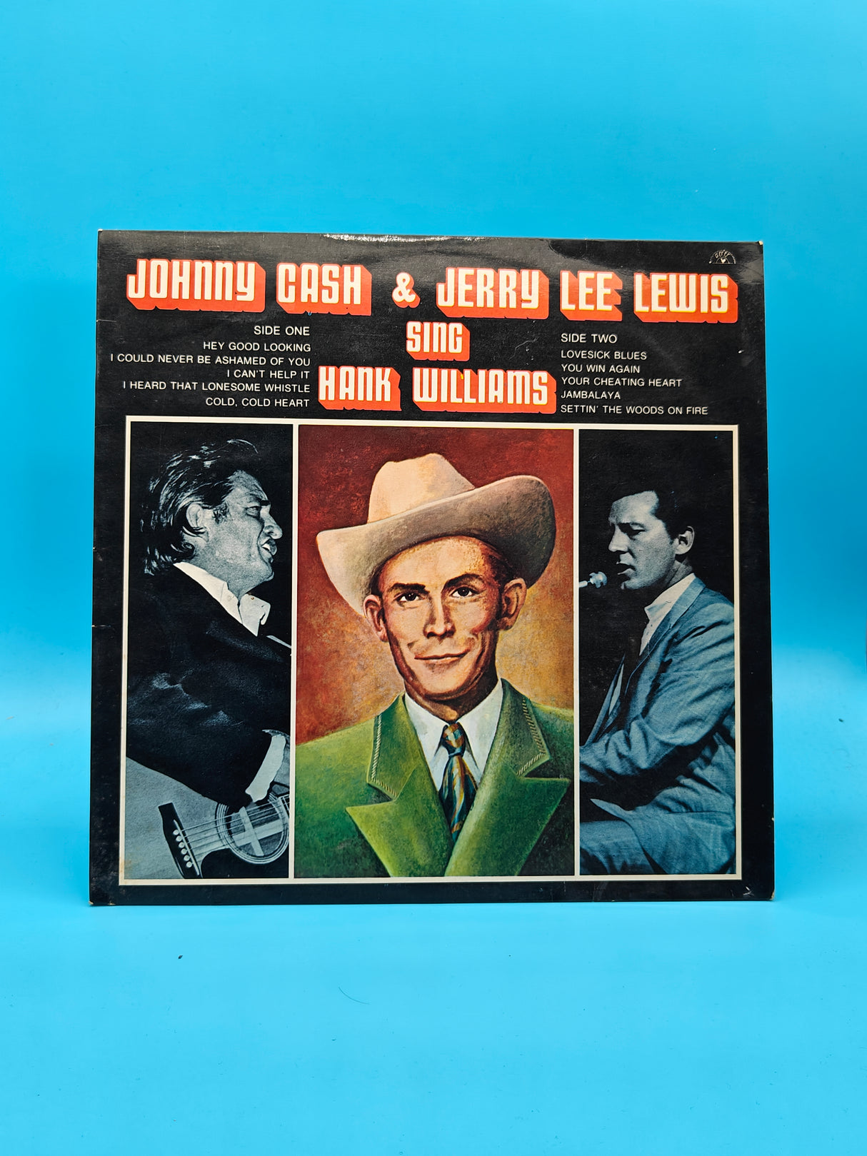 Johnny Cash & Jerry Lee Lewis Sing Hank Williams Vinyl