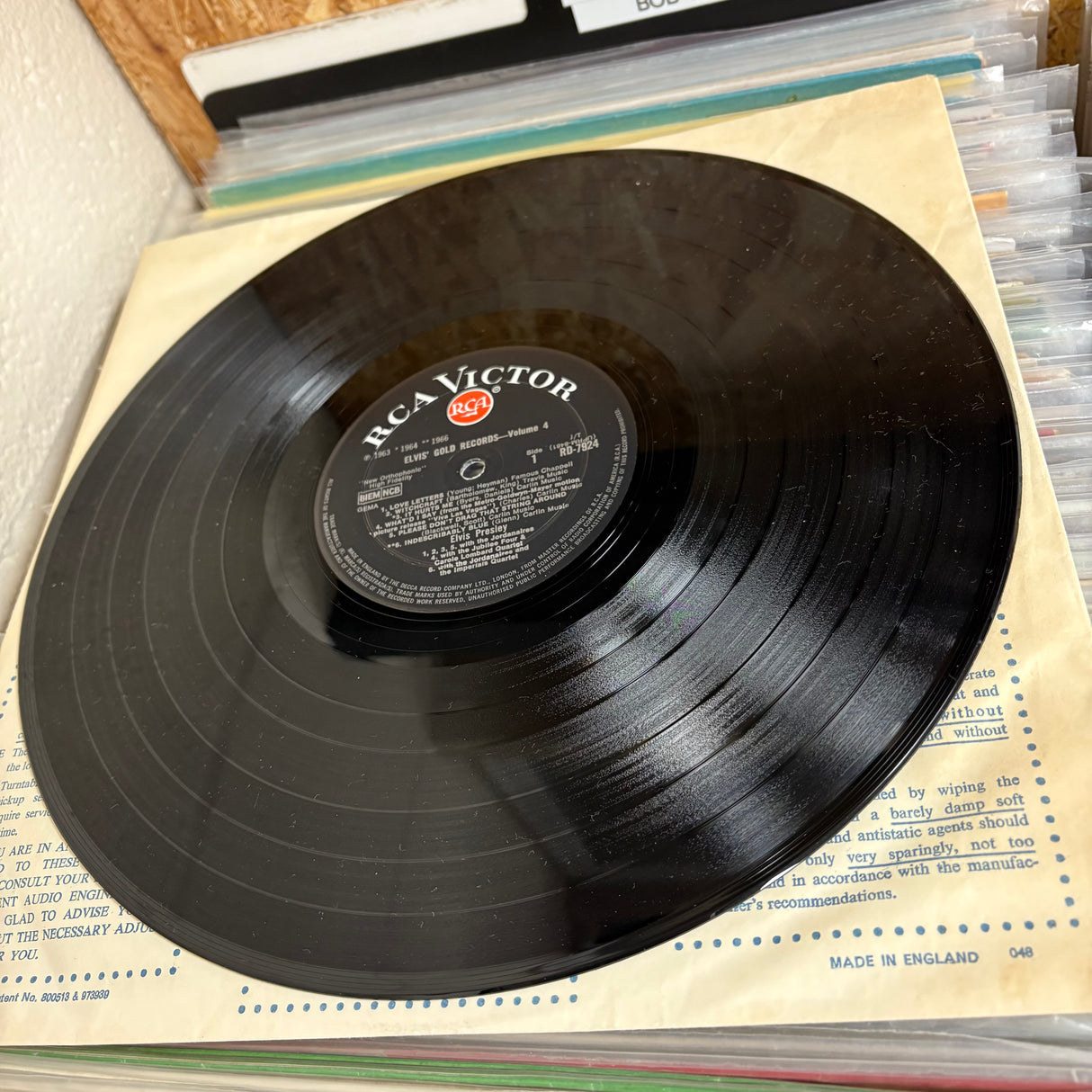 Elvis Presley - Golden Records Volume 4- VINYL