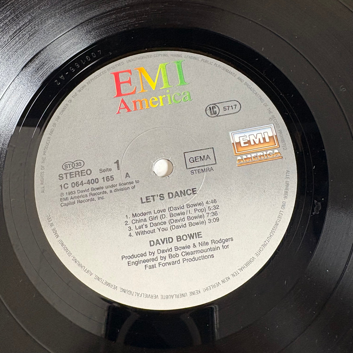 David Bowie - Lets Dance - VINYL