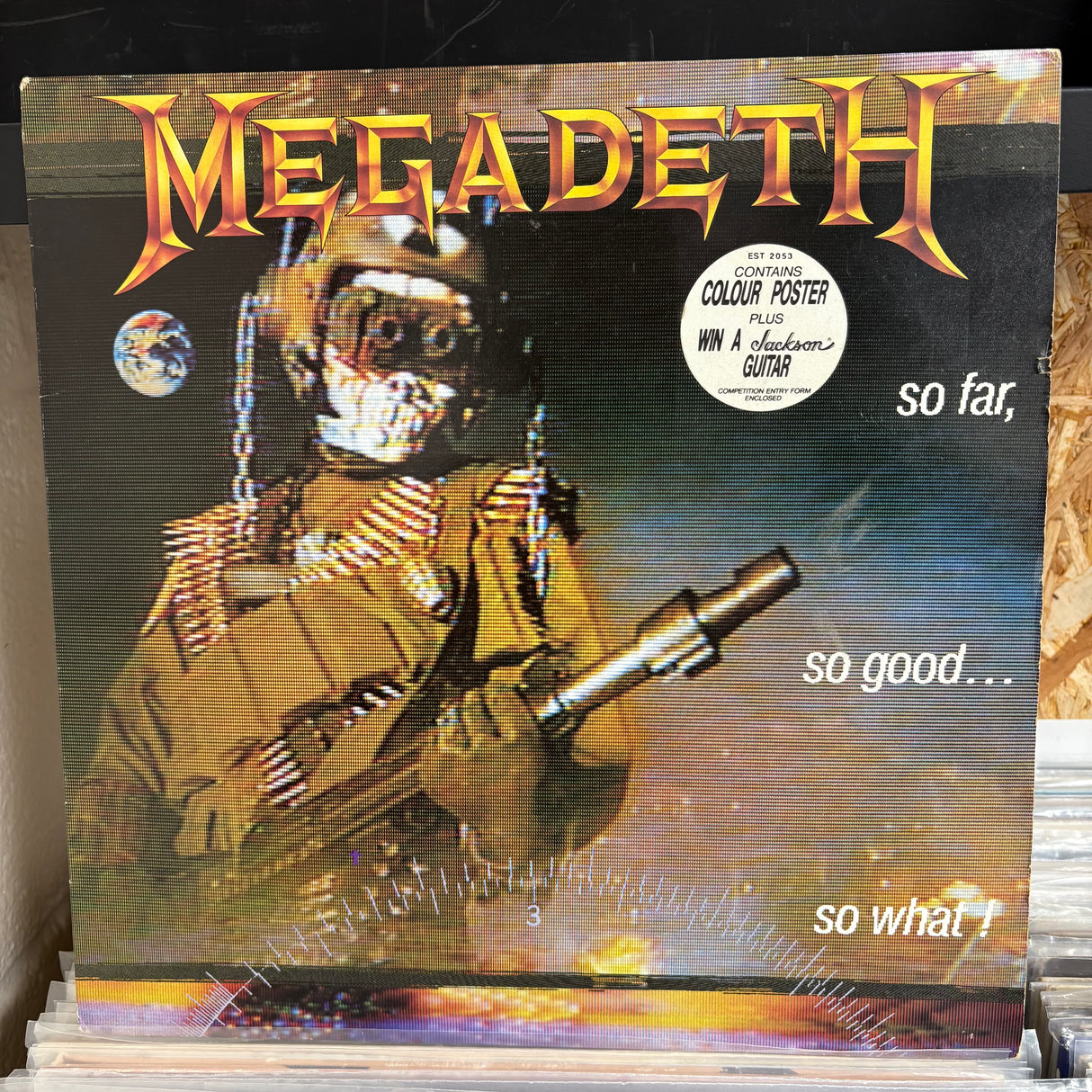 Megadeth - So far, So Good, So What? - VINYL