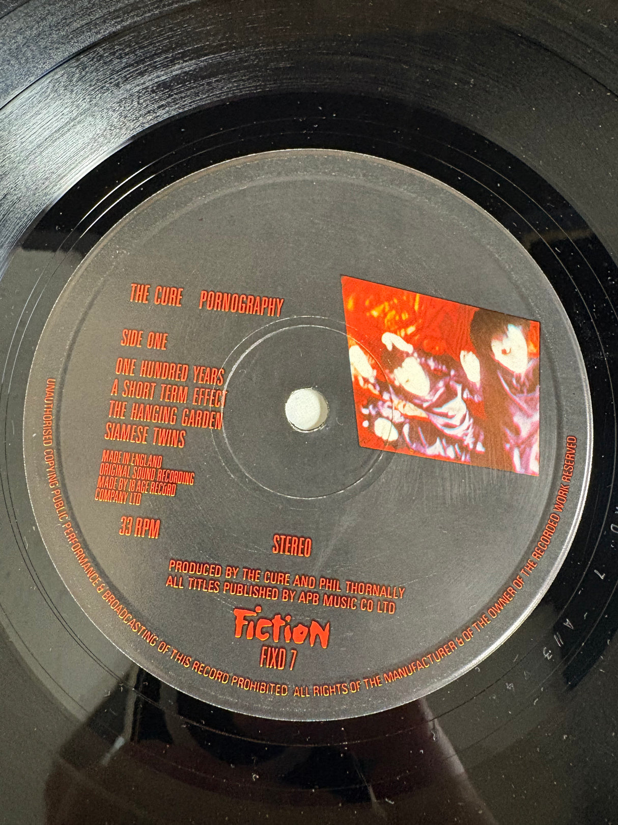 The Cure - Pornography - VINYL