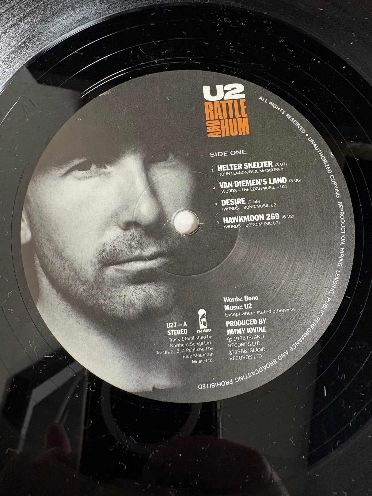 U2 - Battle the Hum - VINYL