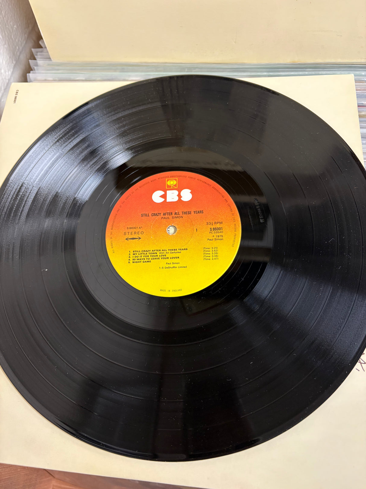 Paul Simon - Still Crazy After All These Years - VINYL