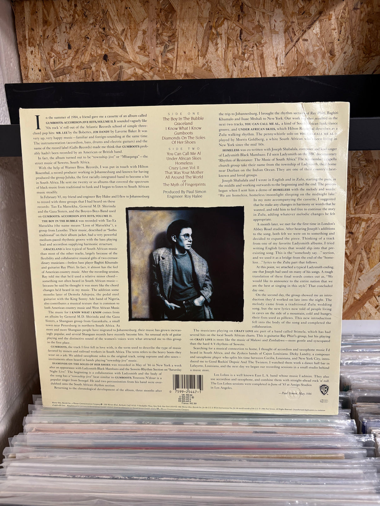 Paul Simon - Graceland - VINYL