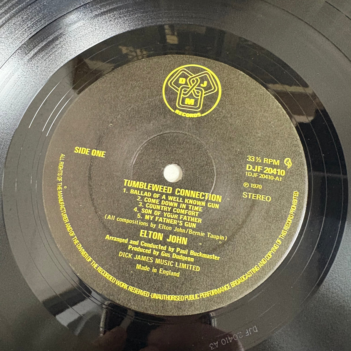 Elton John - Tumbleweed Connection - VINYL