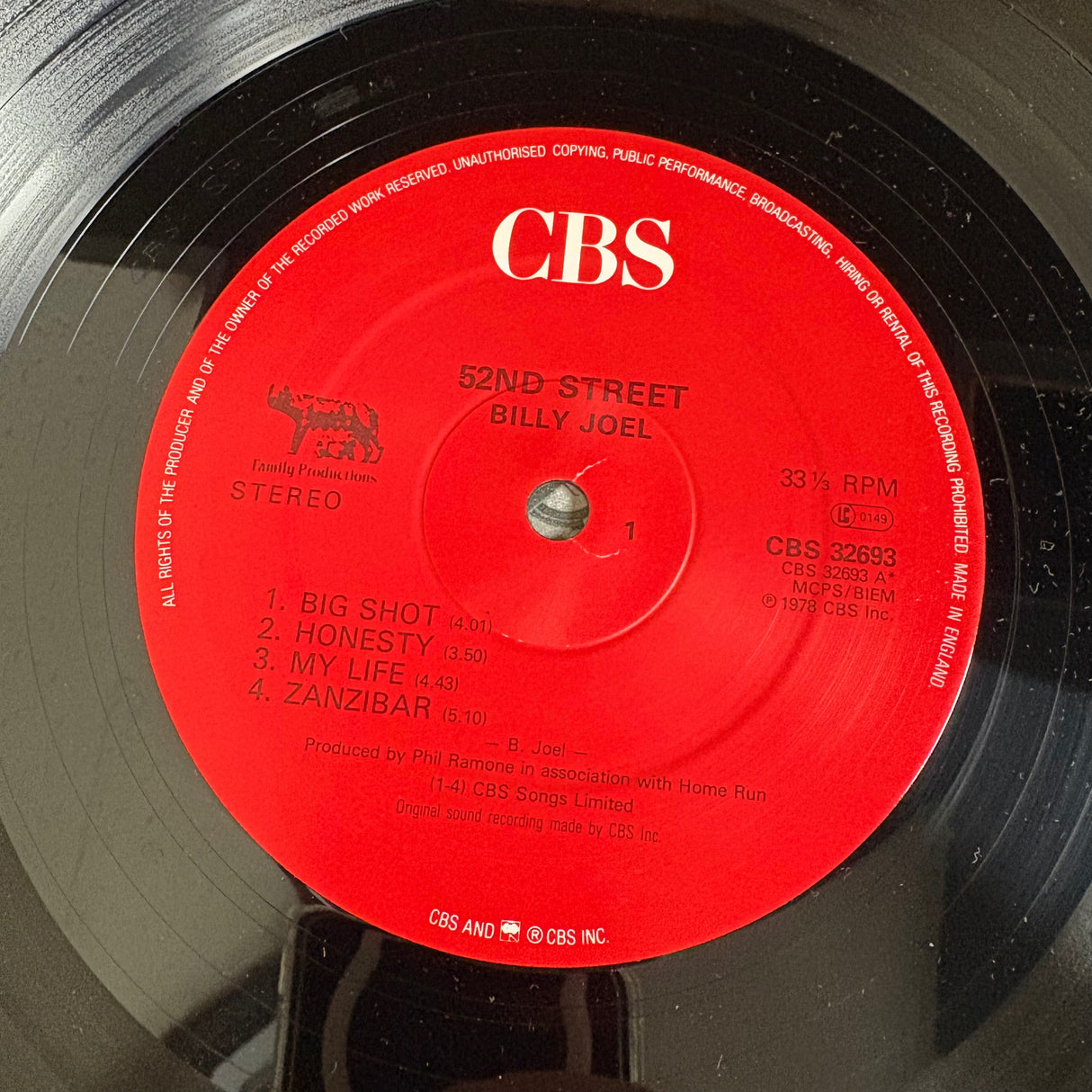 Billy Joel - 52nd Street - VINYL
