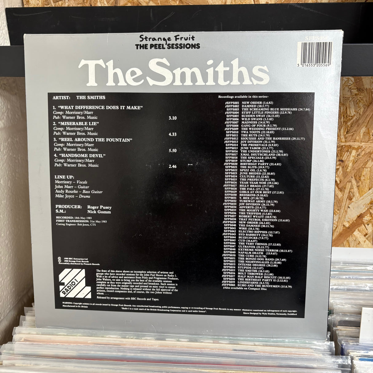 The Smiths - Peel Sessions - VINYL
