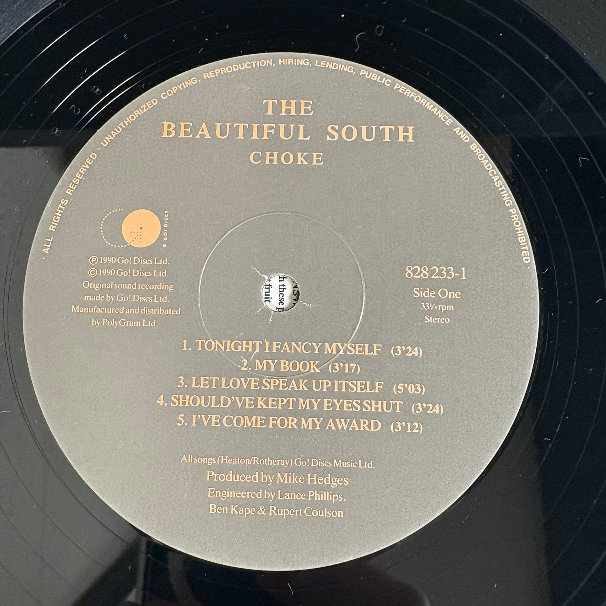 The Beautiful South - Choke - VINYL