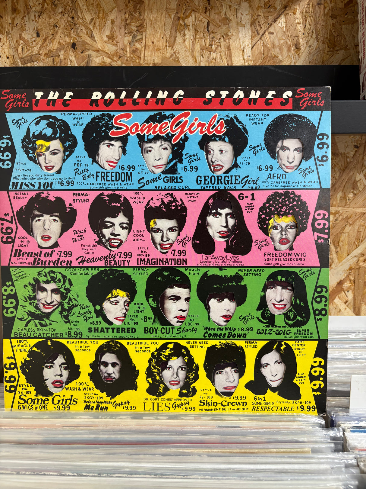 The Rolling Stones - Some Girls - (Censored Sleeve) - VINYL