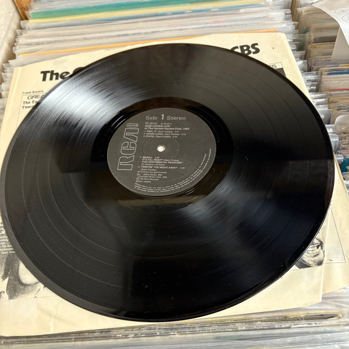 Sam Cooke - Live at the Harlem - VINYL