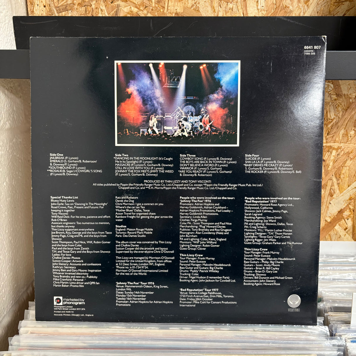 Thin Lizzy - Live and Dangerous - VINYL