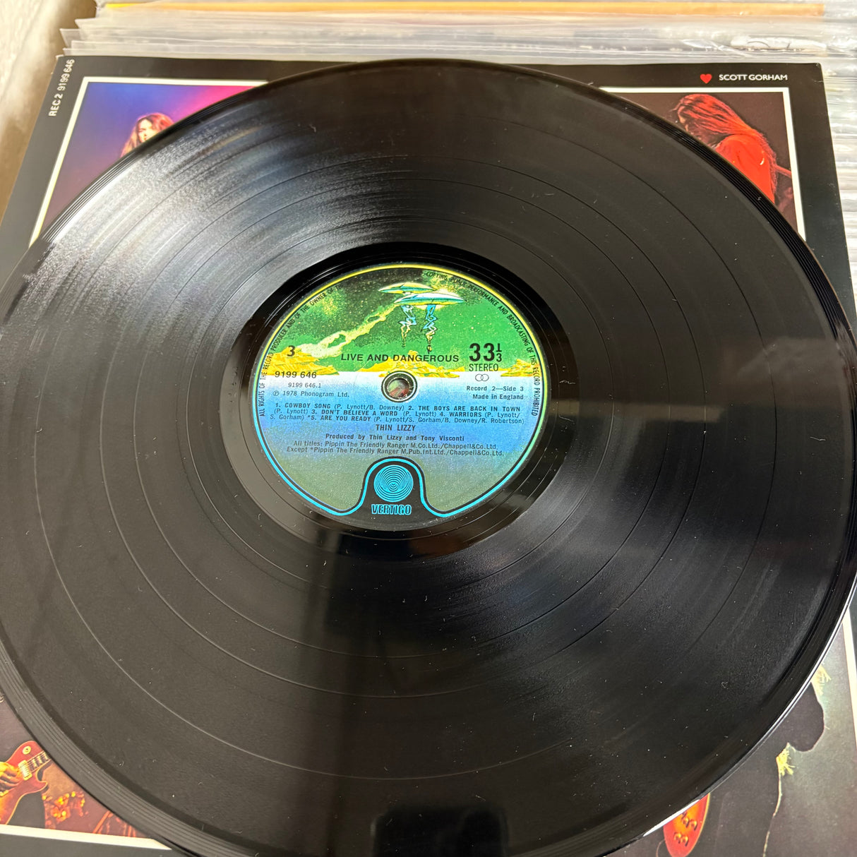 Thin Lizzy - Live and Dangerous - VINYL