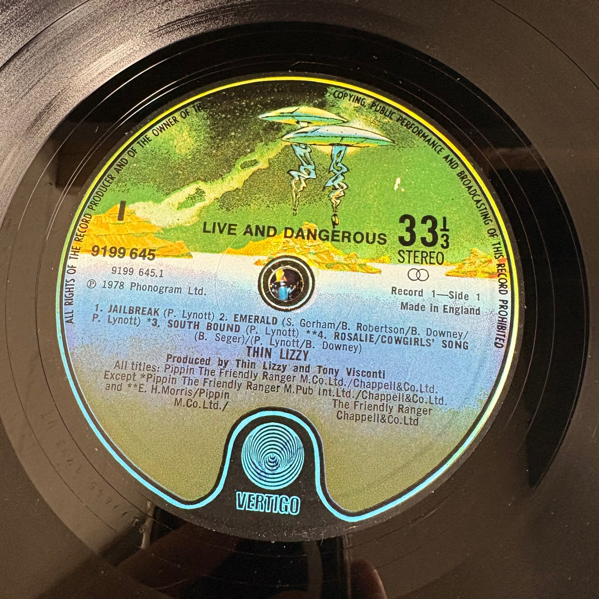 Thin Lizzy - Live and Dangerous - VINYL