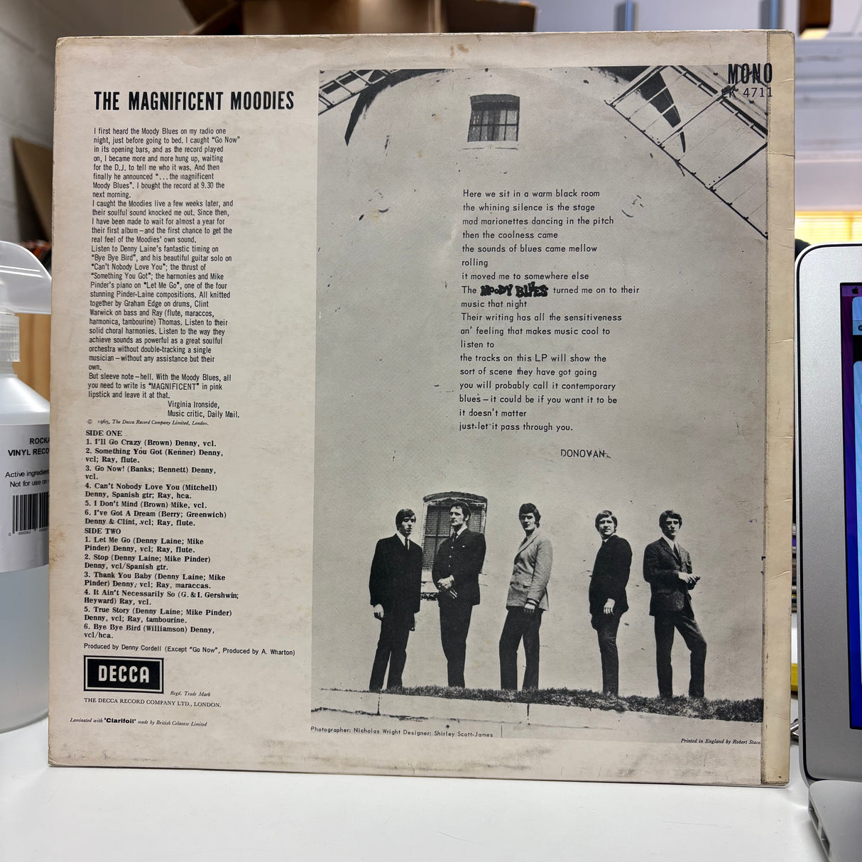 The Moody Blues - The Magnificent Moods - Boxed Decca - VINYL