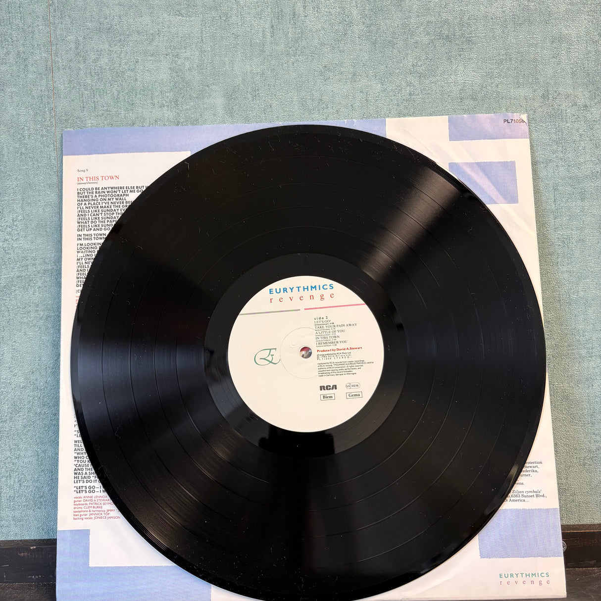Eurythmics - Revenge Vinyl